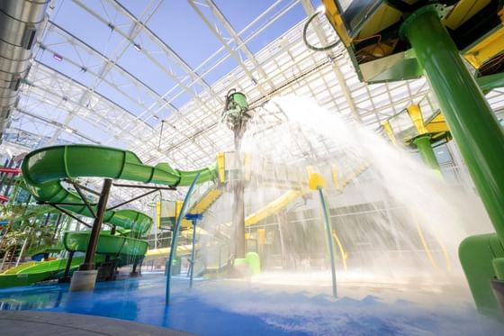 Water park activities & rides at Showboat Hotel & Resort