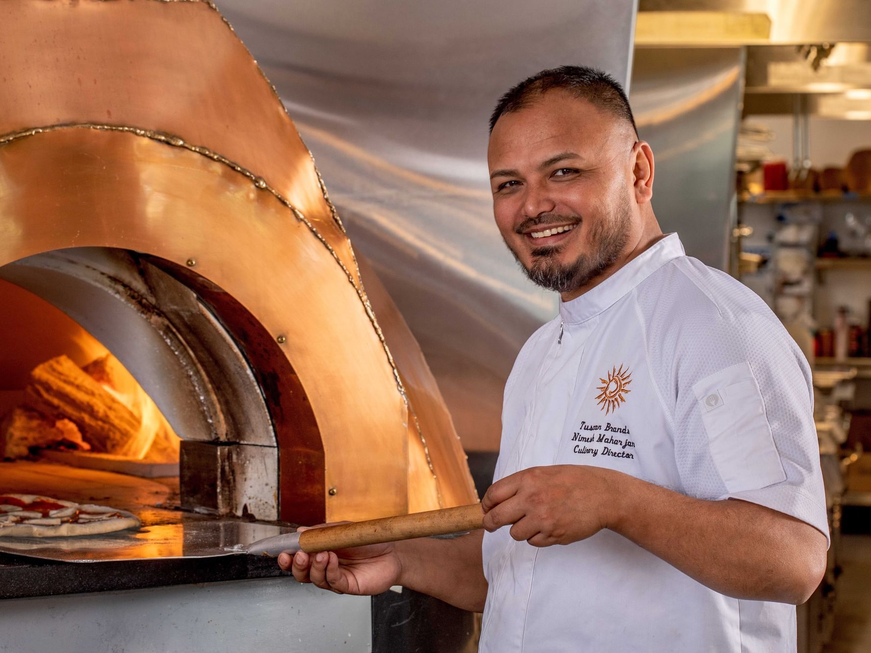 The Tusacan Kitchen Salem Pizza Oven at the Artisan Hotel