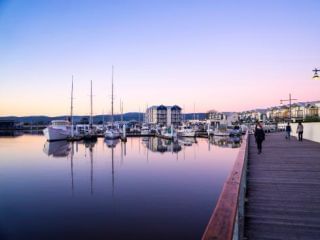 Seaport Precinct by the deck near Hotel Grand Chancellor Launceston