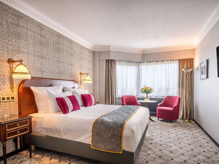 Gezinsvriendelijke kamer in Hotel Barsey by Warwick in Brussel.