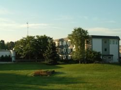 Exterior view of the Evergreen Resort