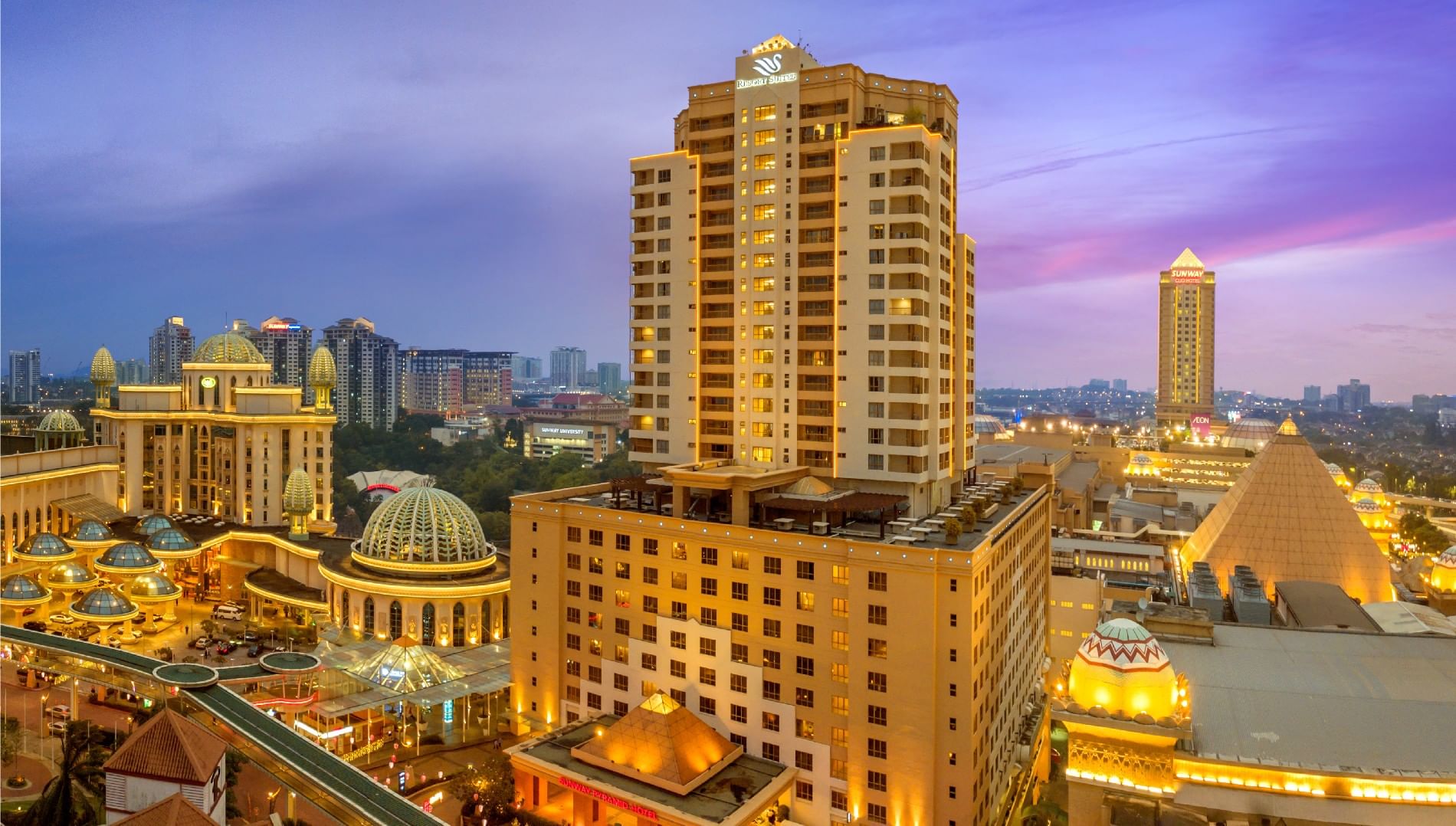 Sunway Pyramid Hotel in Kuala Lumpur, Malaysia