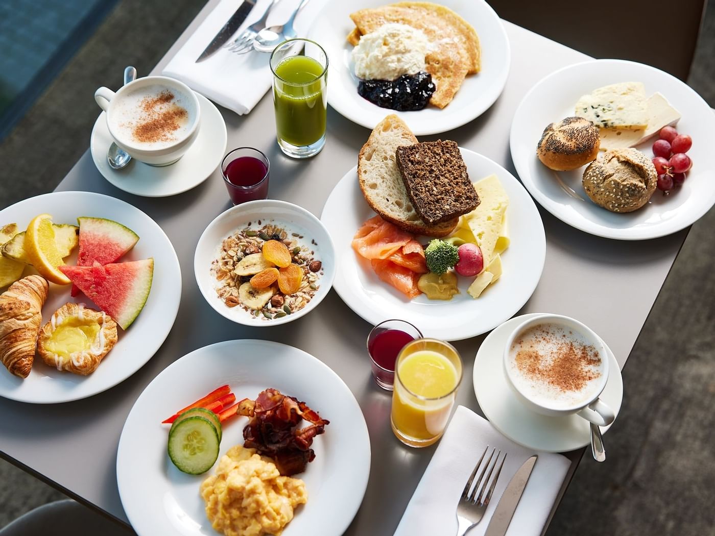 Breakfast at Hotel Riverton, Gothenburg