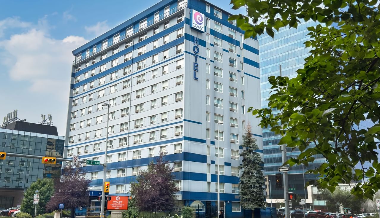 Exterior of Coast Calgary Downtown Hotel & Suites by APA