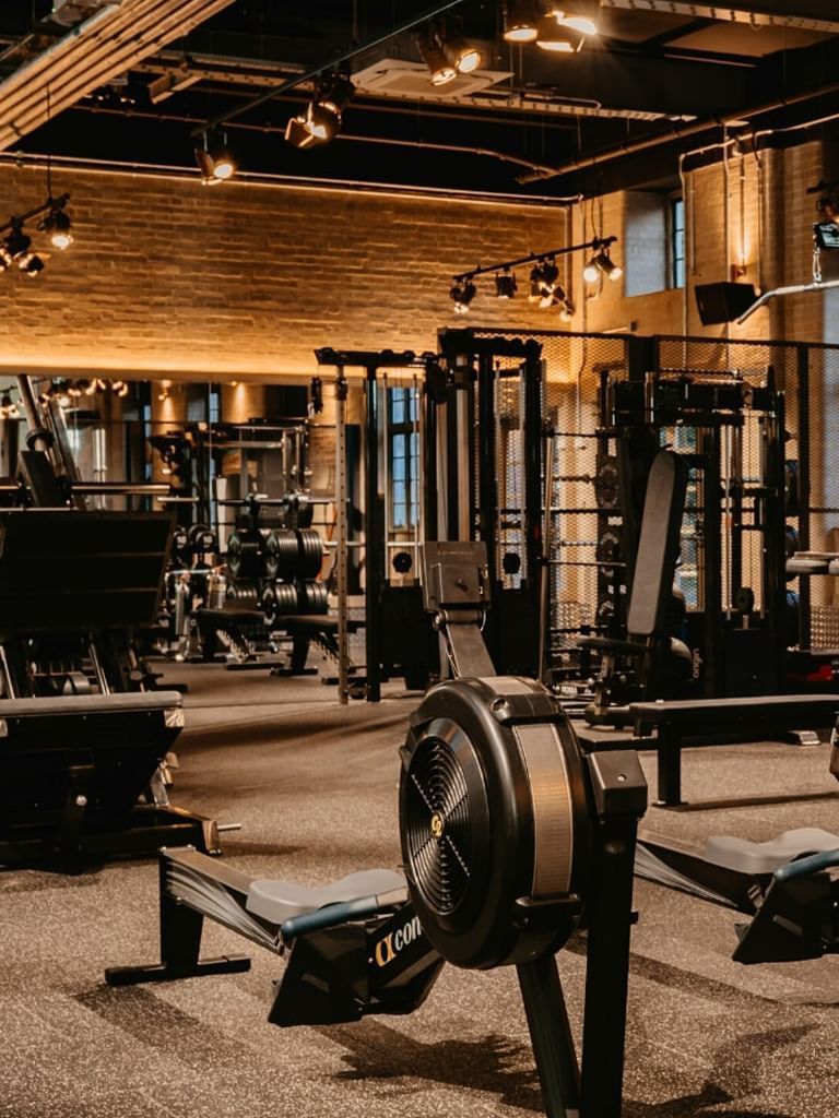 Interior of East Park Gym with all types of exercise equipment