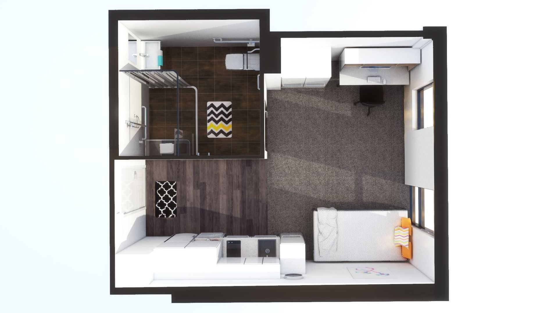 Studio Accessible Apartment