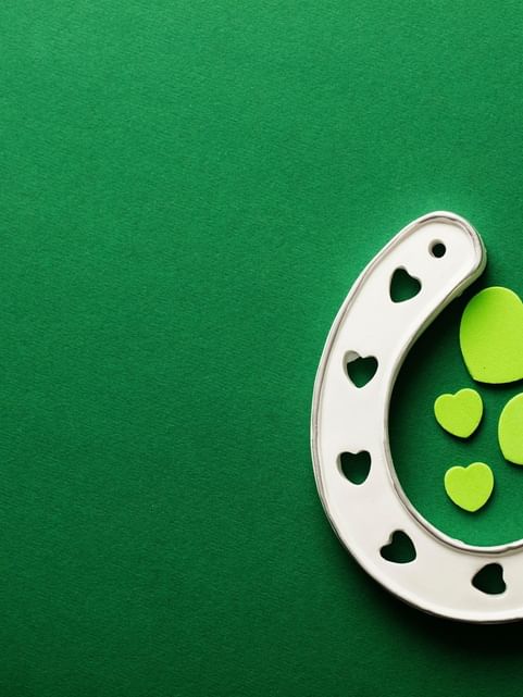 Illustration featuring Romantic Saint Patrick's Day at Cove Pocono Resorts