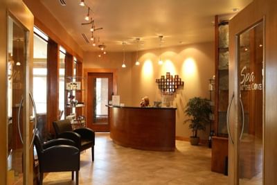 Welcome Spa at The Cove reception