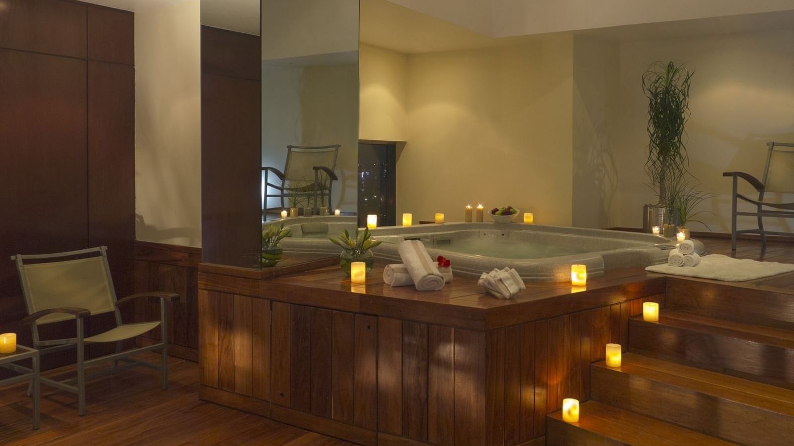 Jacuzzi en el Spa 19 en Grand Fiesta Americana