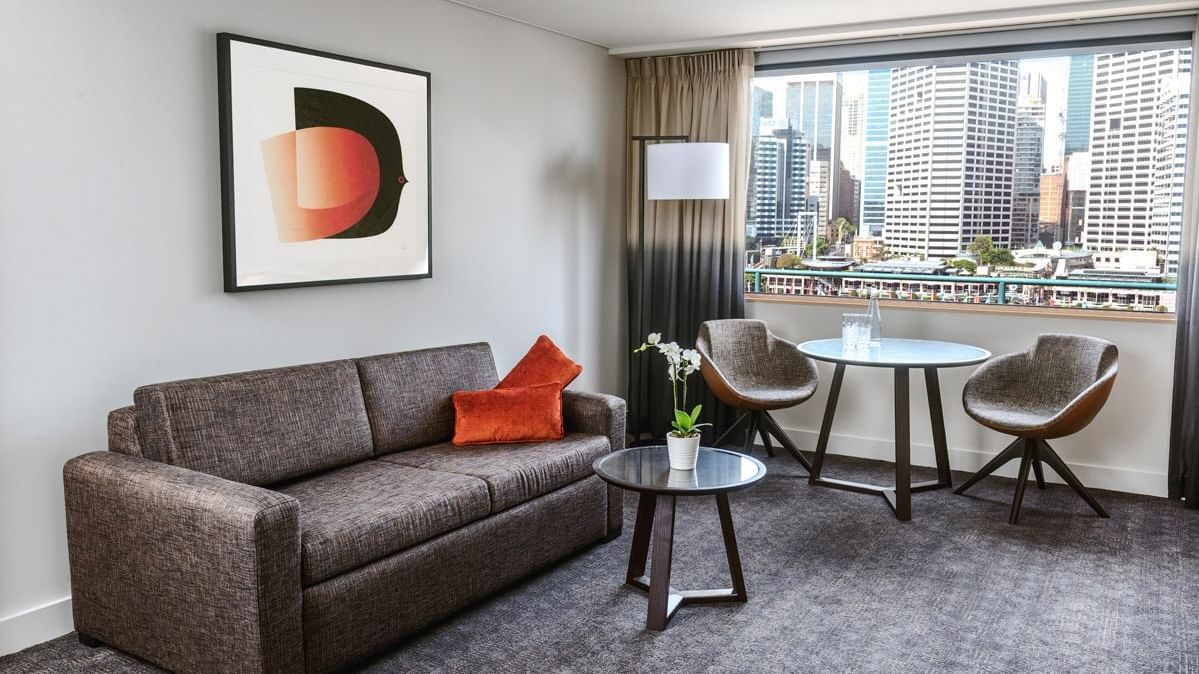 Executive Suite, 1 Queen Bed, Darling Harbour View 