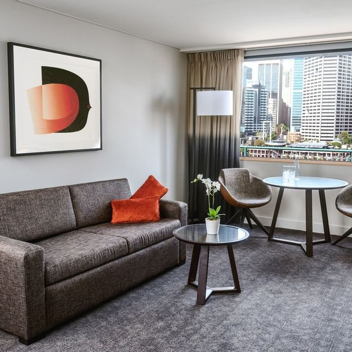 Executive Suite, 1 Queen Bed, Darling Harbour View