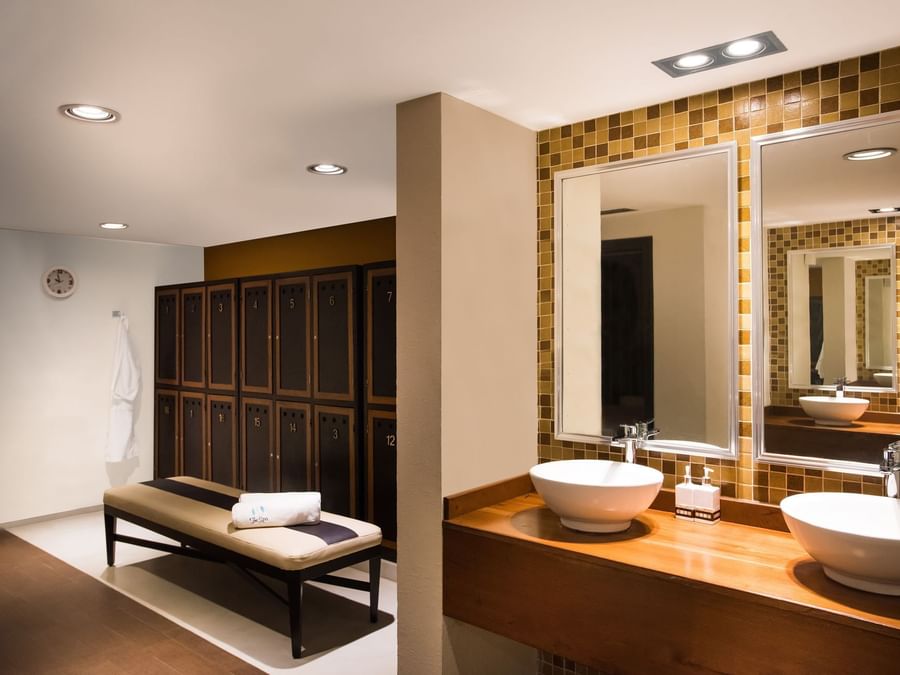 Yaa Kun Spa with vanity at the Fiesta Americana Mérida
