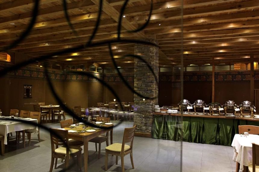 Restaurant at Naksel Boutique Hotel And Spa in Paro, Bhutan