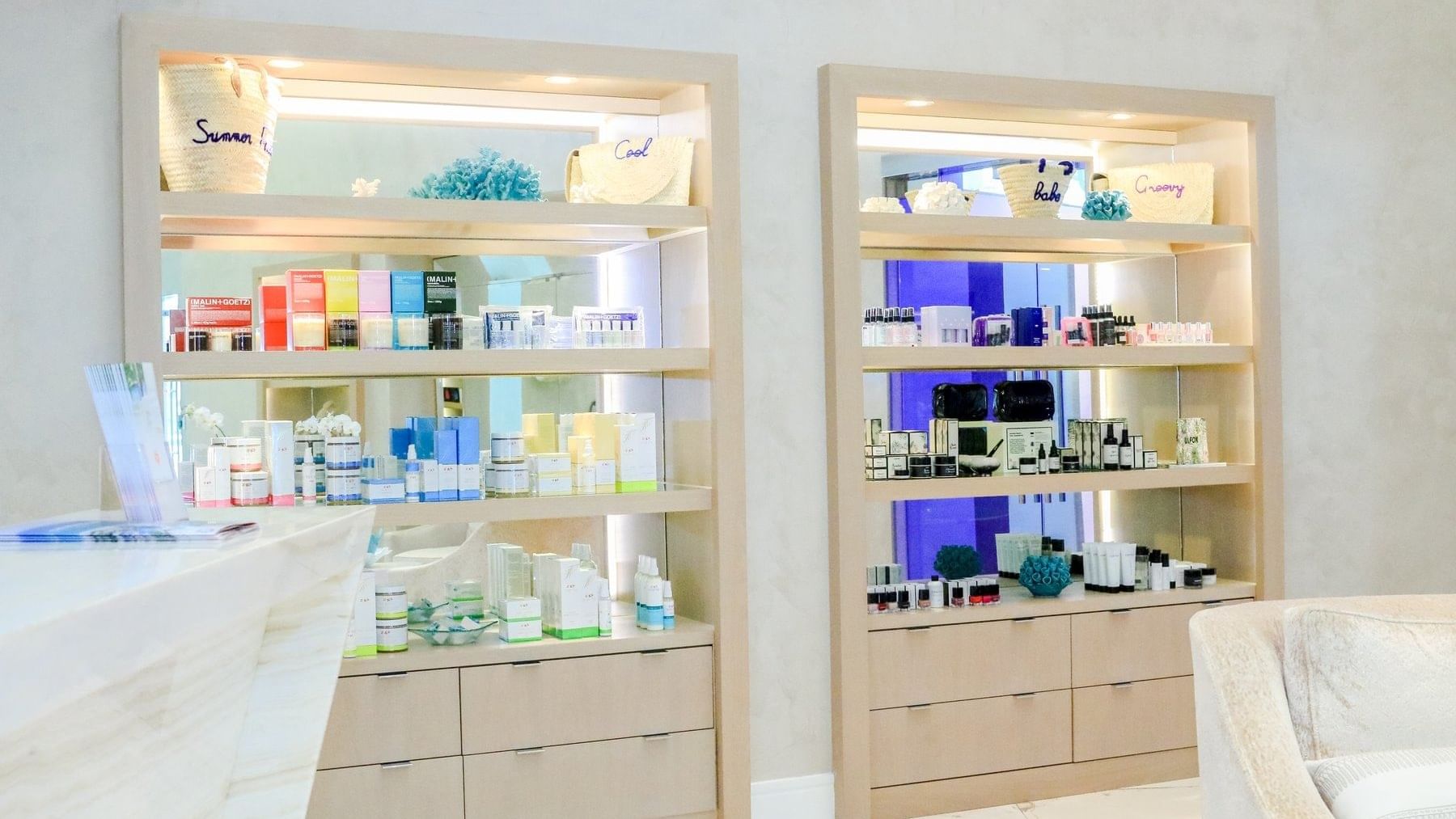 Curated Products in Diplomat Salon at The Diplomat Resort