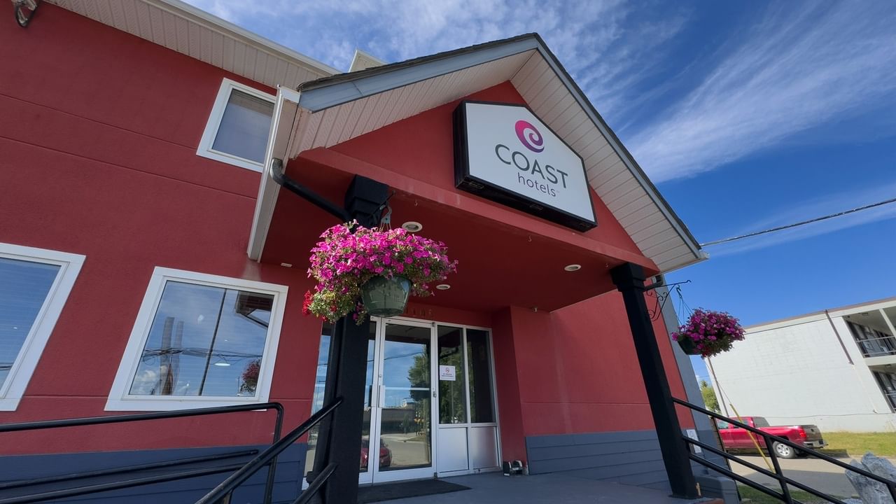 Entrance of Coast Fort St. John Hotel