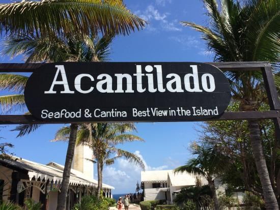 Acantilado Signage
