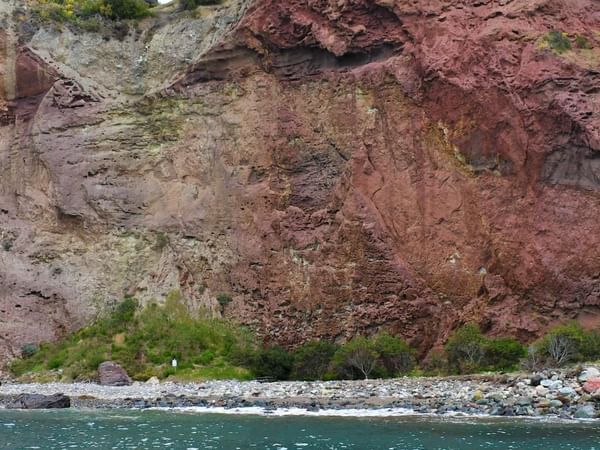 Scenic view of Lava Wall with lush green trees near Catalina Island luxury hotels