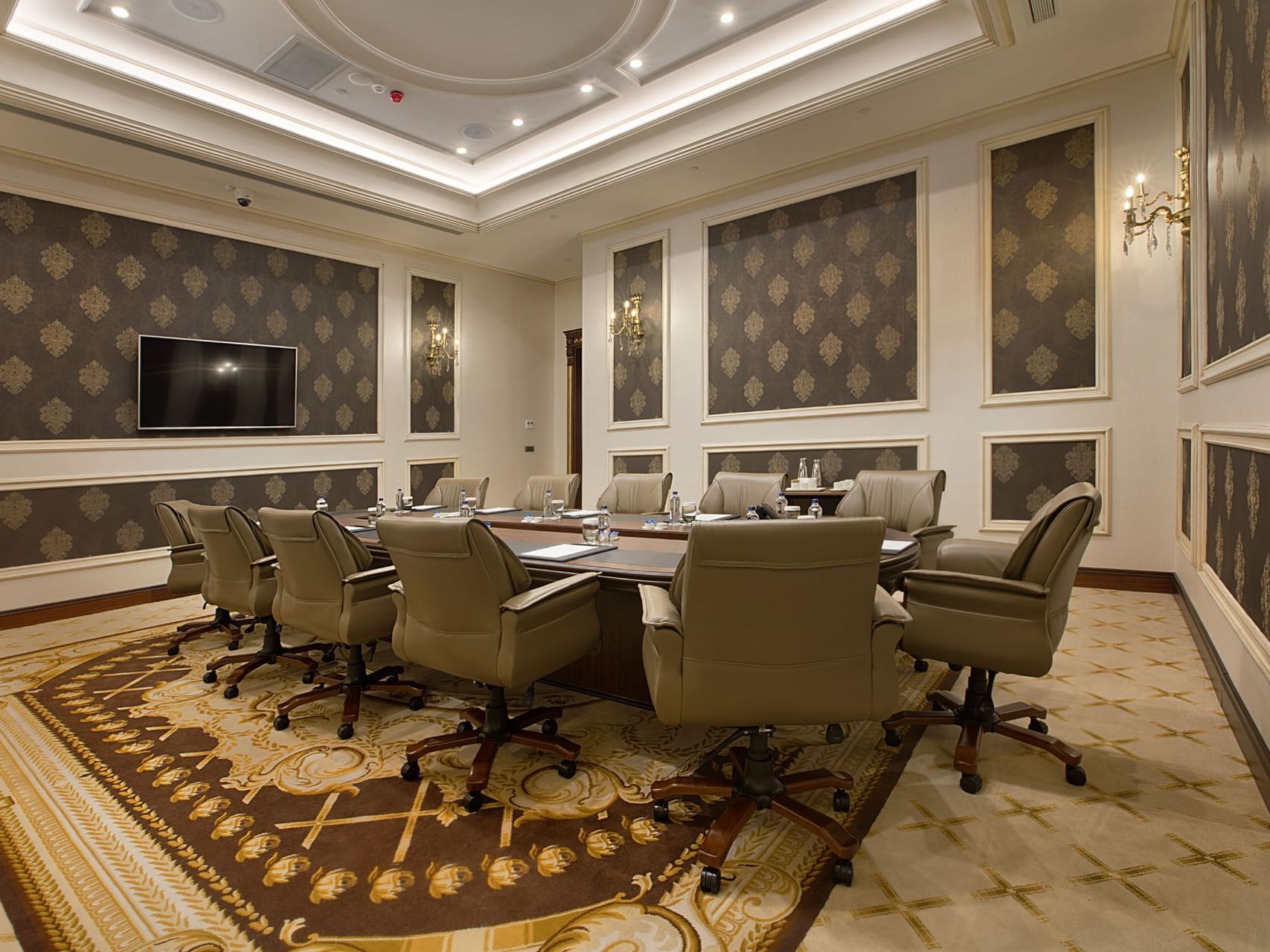 Interior of a Divan Meeting Hall at Ottomans Life Deluxe