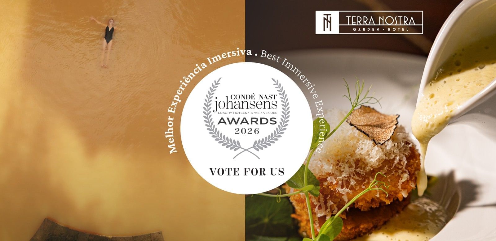 Terra Nostra Garden Hotel nomeado para os Condé Nast Johansens Awards