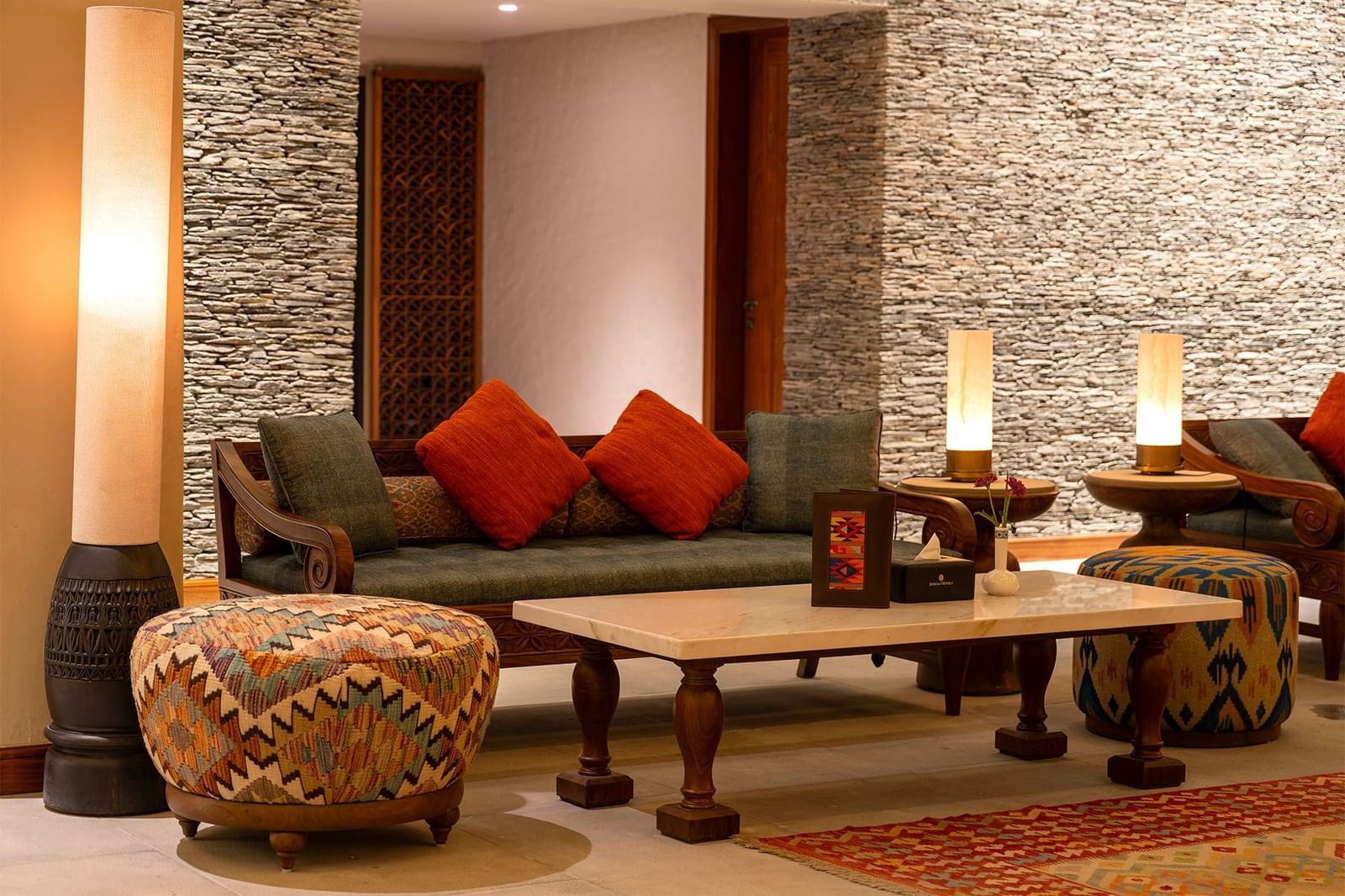 Lobby at Hunza Serena Hotel