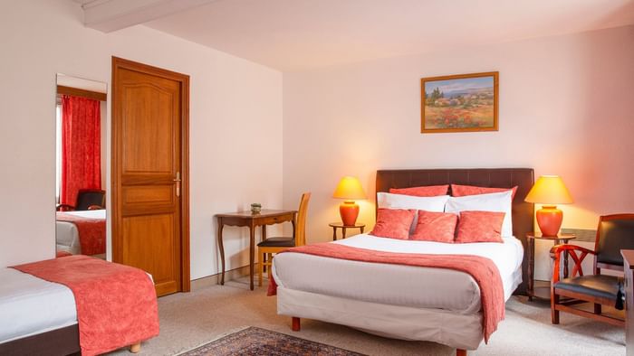 Interior of the Standard Room at Hotel Clos Sainte Marie