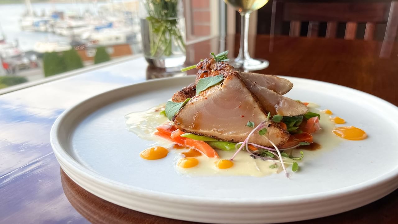 Dinner at the Blue Crab