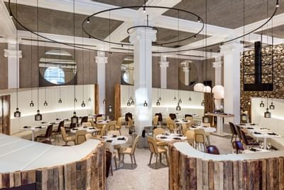 Table Layout At Peter Street Kitchen Manchester