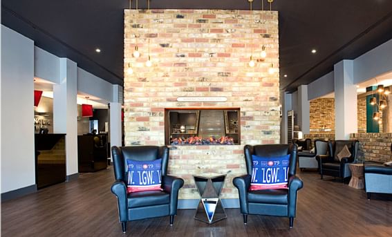 The Lobby at Sandman Signature London Gatwick Hotel