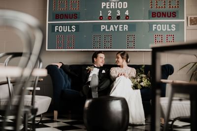 Wedding at Hotel Grinnell, Iowa