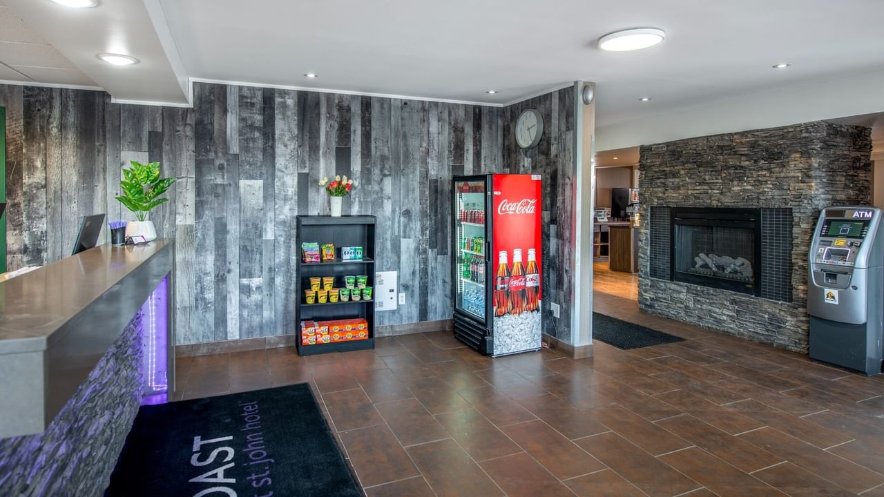 Lobby of Coast Fort St. John Hotel