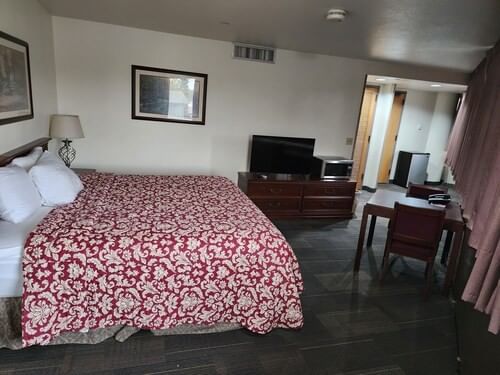Junior Suite with 1 King Bed, Corner room at Alex Hotel and Suites in Anchorage.