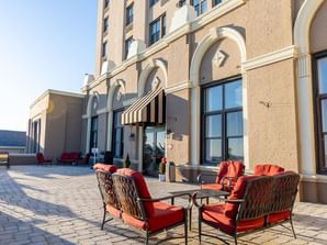 Outdoor Seating in Brigantine at Legacy Vacation Resorts