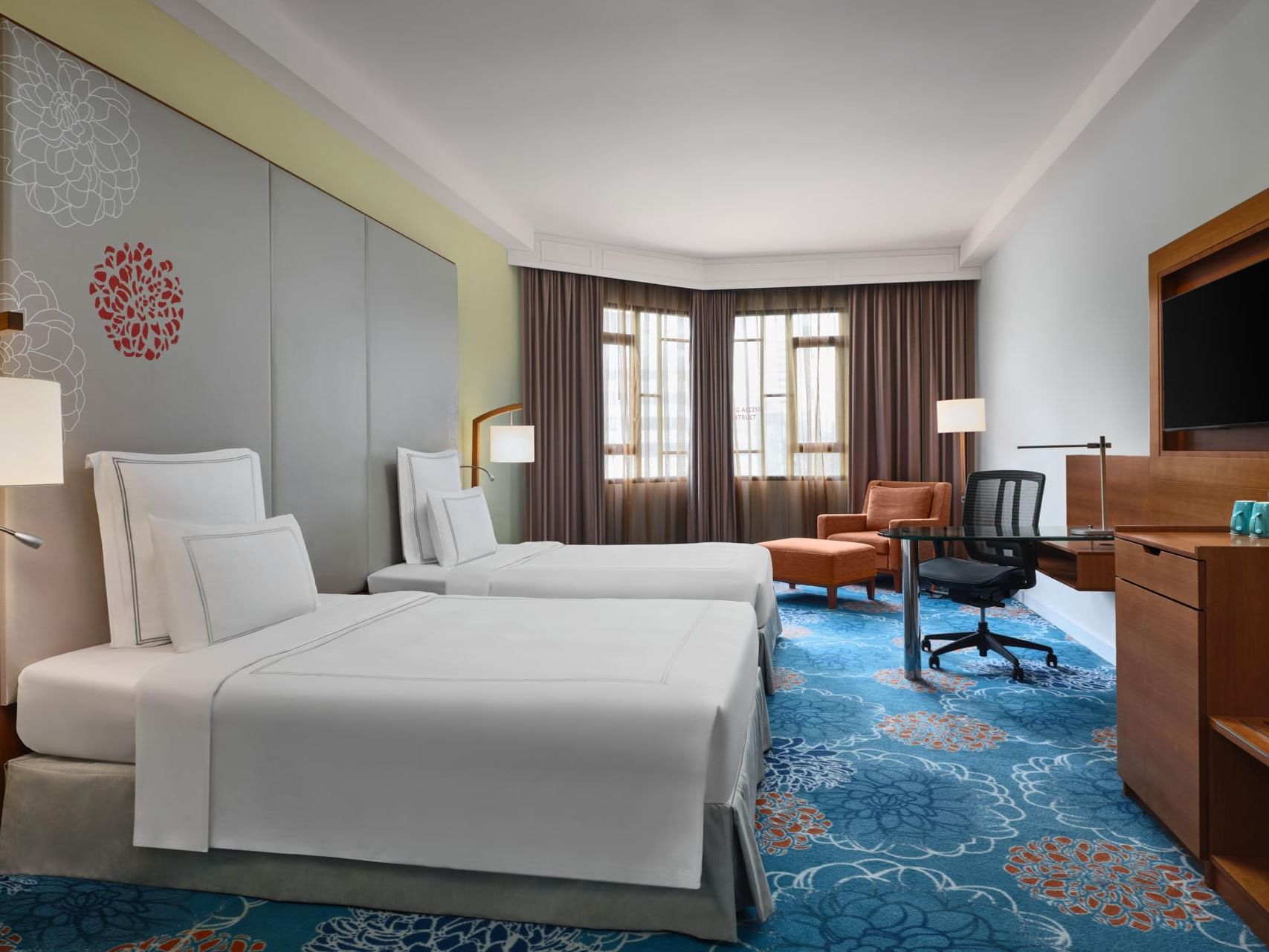 Premier Double Room with double beds at Paradox Singapore