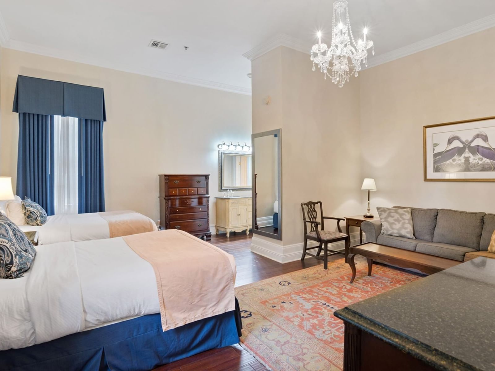 Junior Suite with two beds at Andrea Jackson Hotel