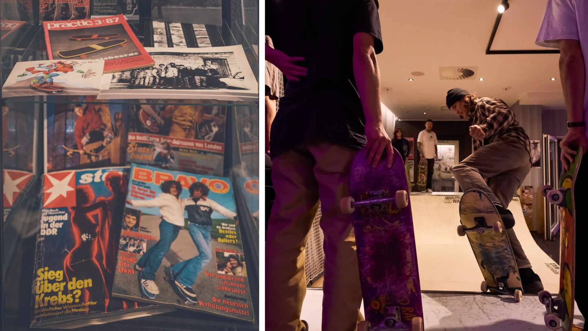 Wallride Exhibition Pieces