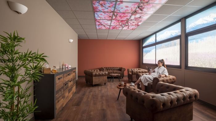 Interior of a living area at Relax'otel