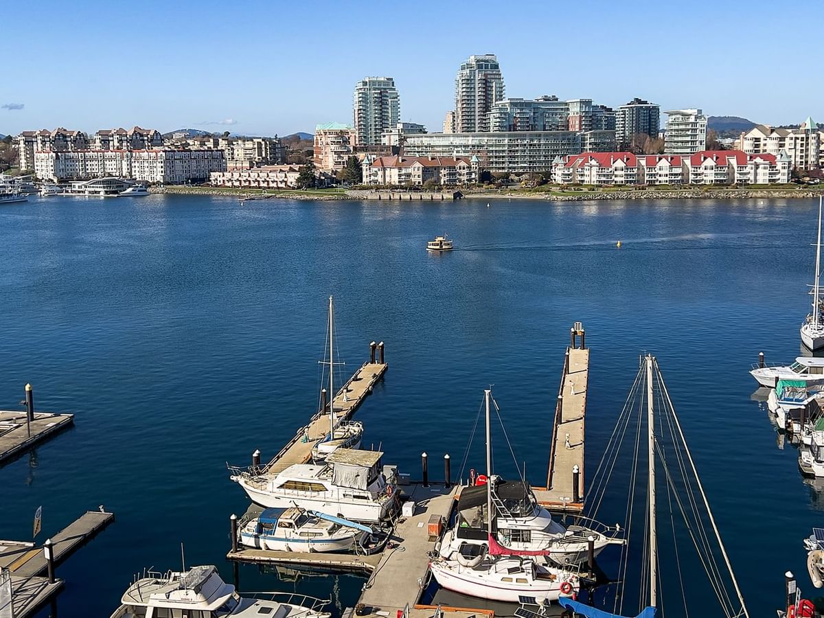 Hotel guestroom balcony with an ocean view
