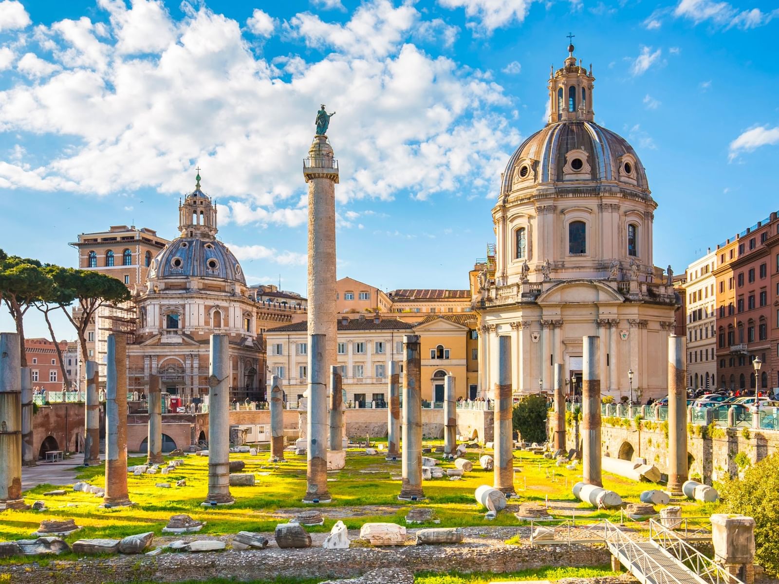 Foro Traiano Market Museum near Thompson Rome