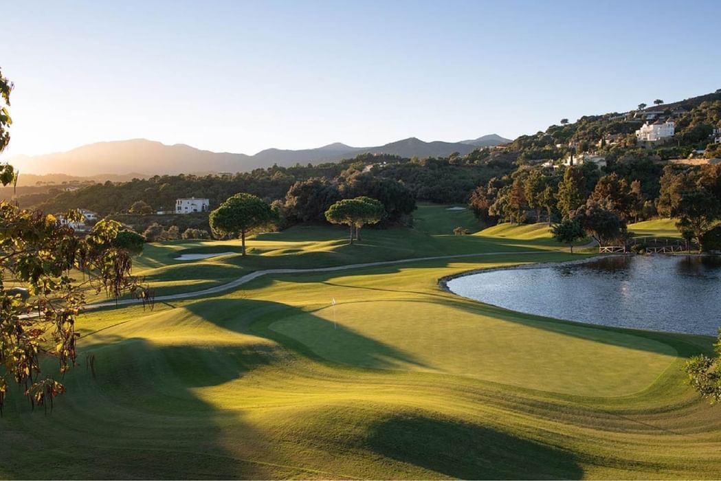 Exterior view of a golf course at Marbella Club Golf Resort