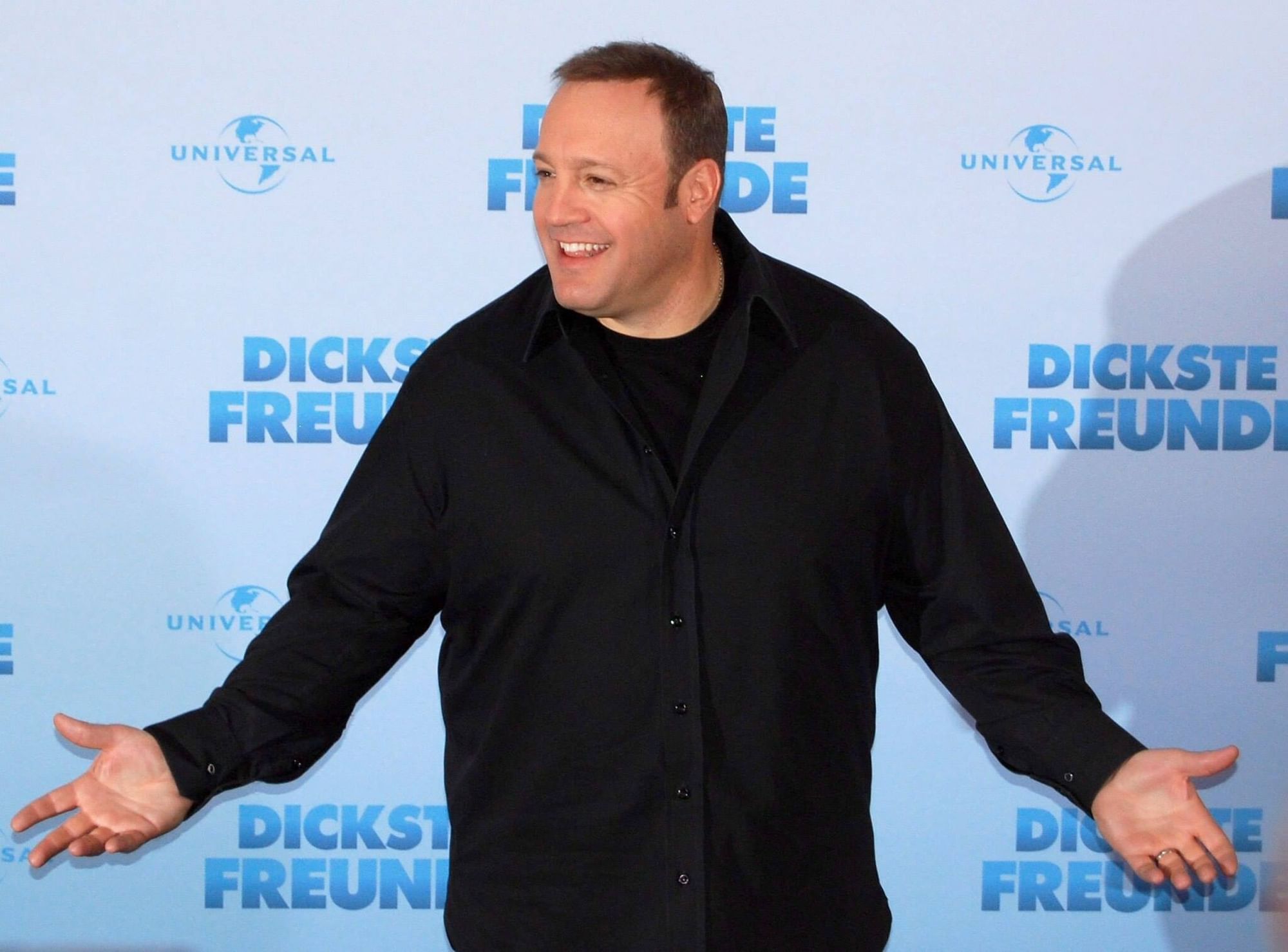 Kevin James at a video premiere in Berlin, Germany.