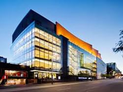 Exterior view of Montreal Symphony House near Hotel Zero1