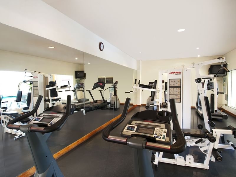 Fully Equipped Gym Wellness Center at Fiesta Inn Hotels