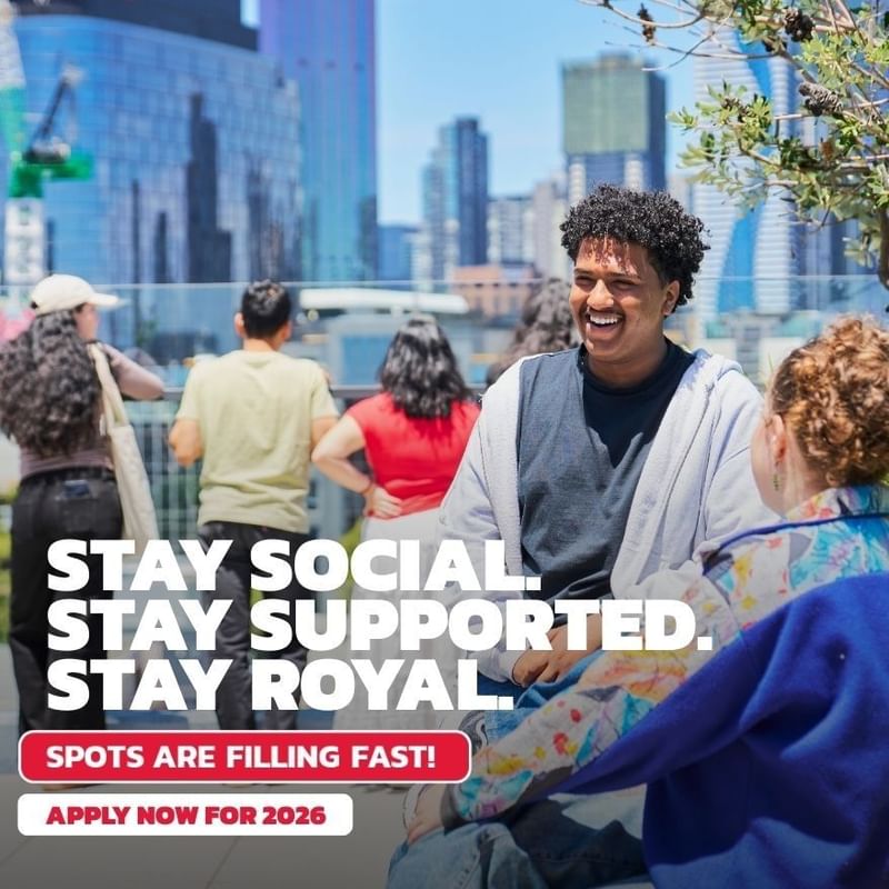 UniLodge Royal Melbourne - Open for Sem 1 2026