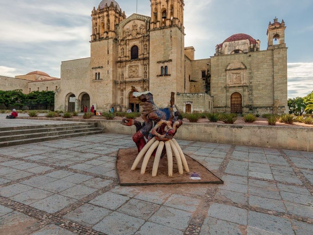 Church of Santo Domingo de Guzmán near La Colección Resorts