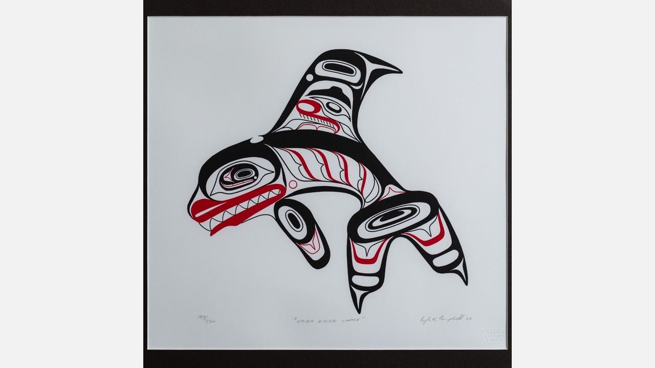 Art work located on the Cedar Gallery Floor