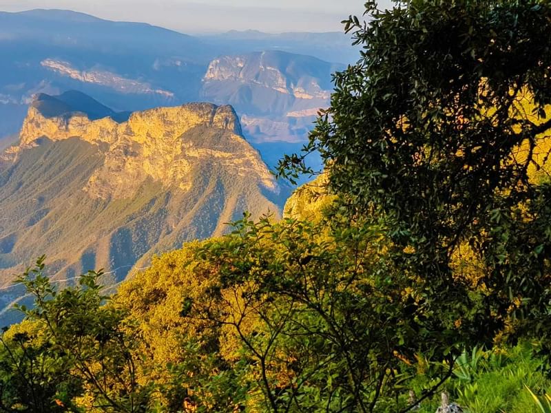 Landscape view of Cascada Cola de Ceballo at Gamma Hotels
