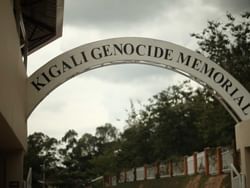 Kigali Genocide memorial near Ubumwe Grande hotel