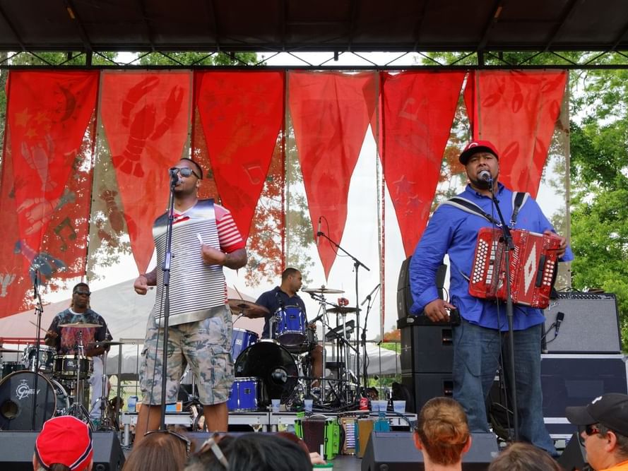 Get Your Zydeco Music On in New Orleans Hotel St. Pierre