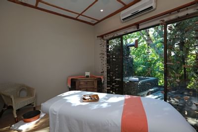 Spa equipment in Nanku Wellbeing Spa at Punta Islita Hotel
