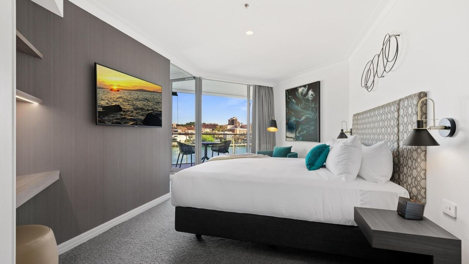 Deluxe Rooms with king bed at Pullman Quay Grand Sydney Harbour